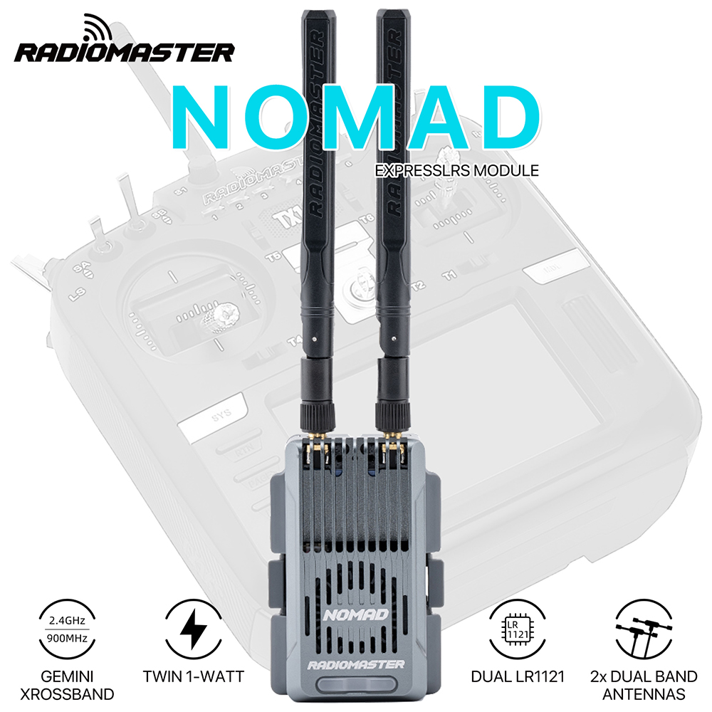Radiomaster Nomad Dual Band Ge - đánh giá và giá Radiomaster Ranger 2.4Ghz Elrs Module